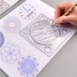 Plantilla multifuncional para dibujo de señuelos