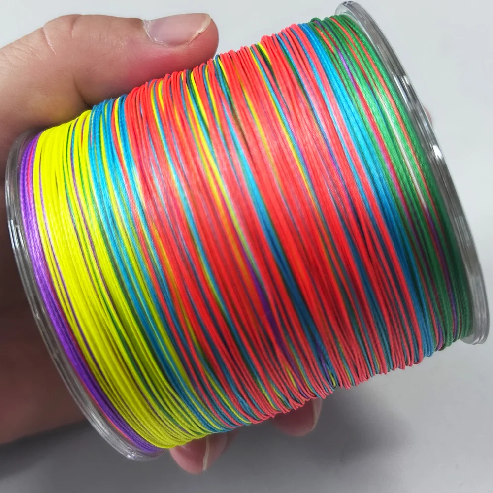 Línea trenzada PE multicolor alta resistencia para pesca - imagen 5
