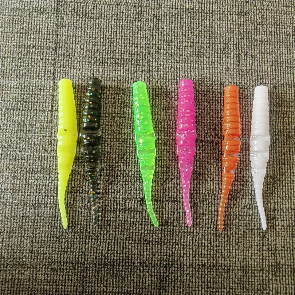 MUKUN Señuelo Jig Worm Polaris – para lubina y trucha - imagen 2