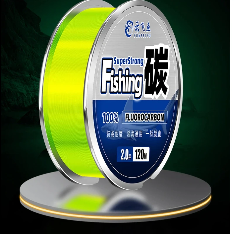 Nailon fluorocarbono ultra suave para pesca – líder resistente