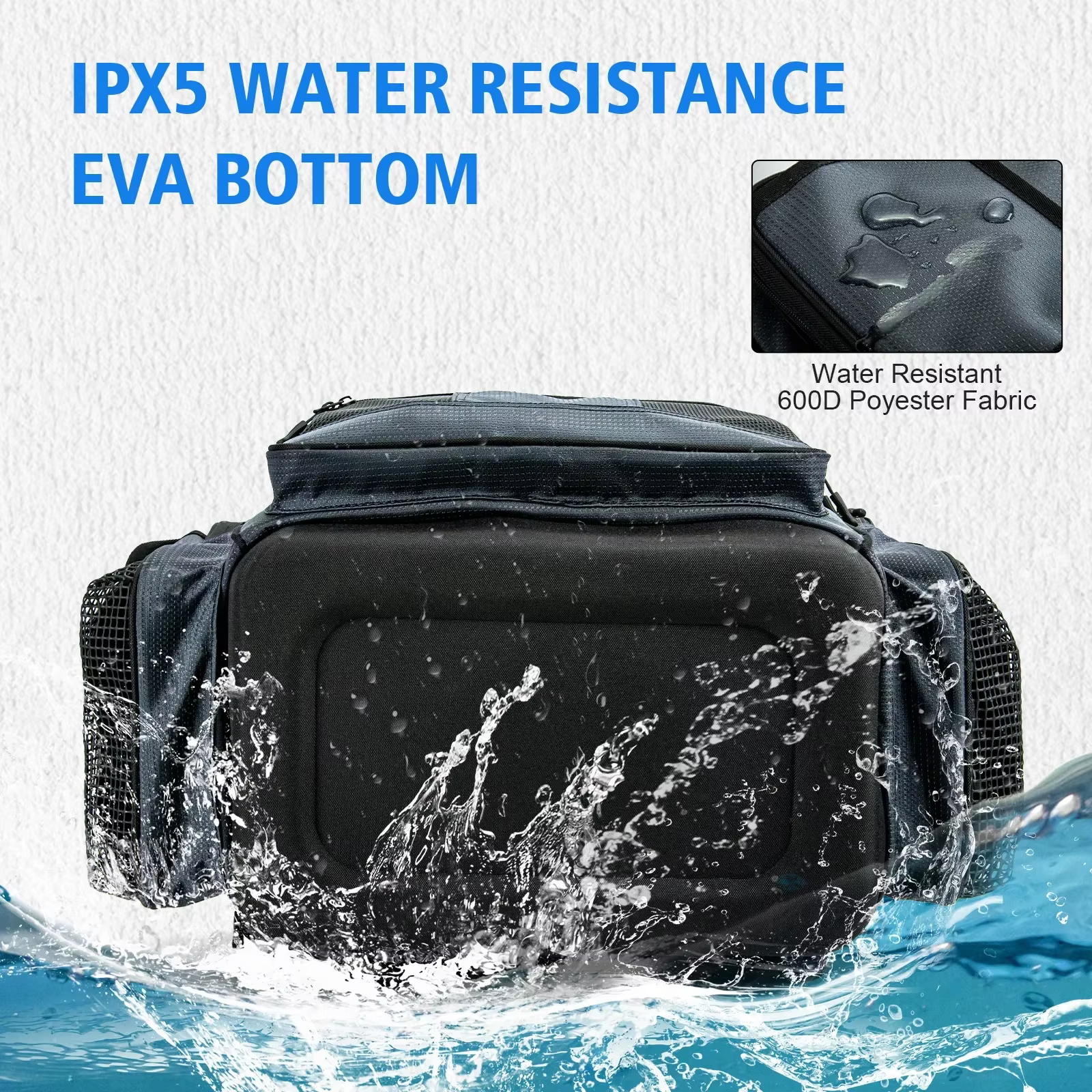 Bolsa de pesca Goture en entorno exterior
