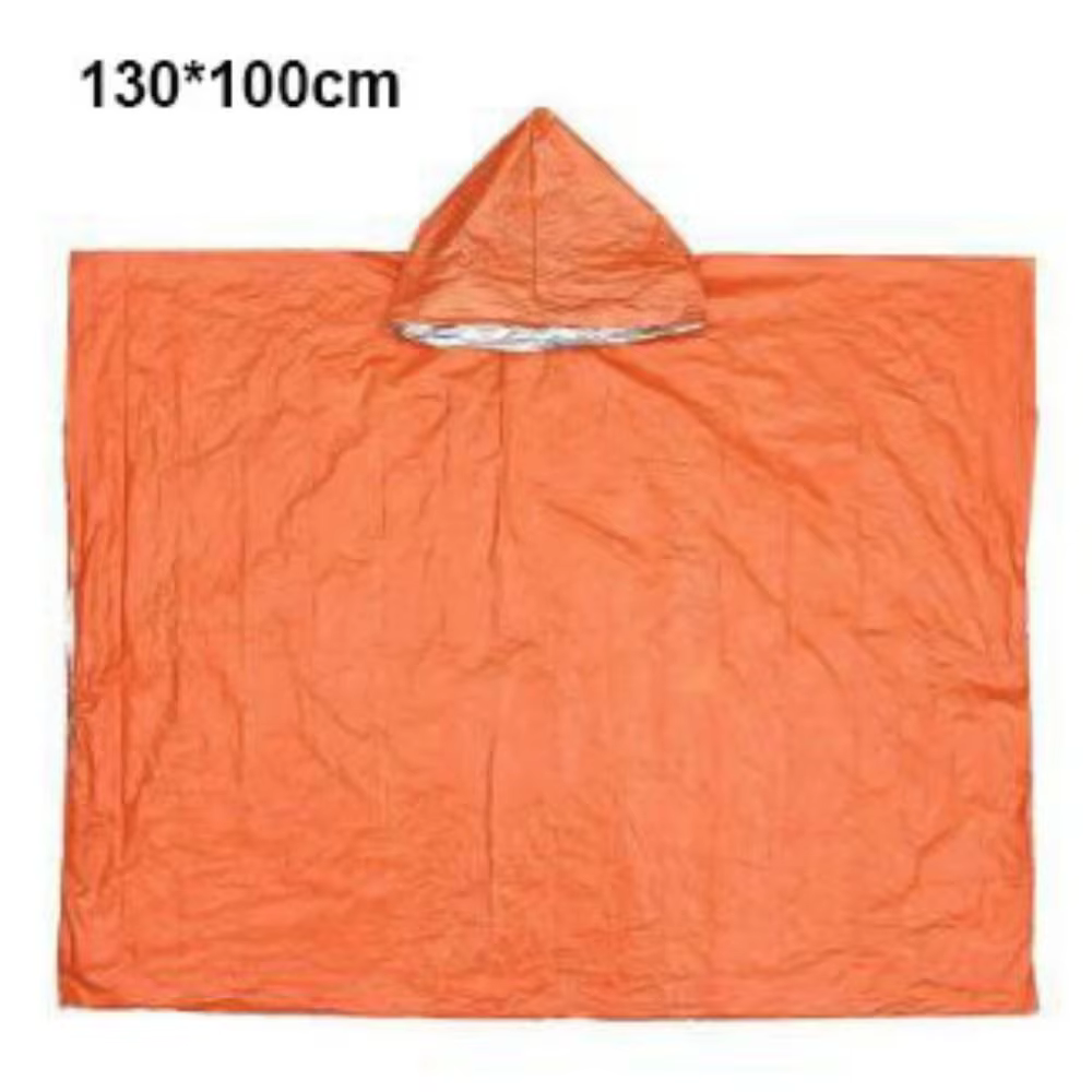 Manta térmica de emergencia impermeable con silbato para exterior - imagen 2