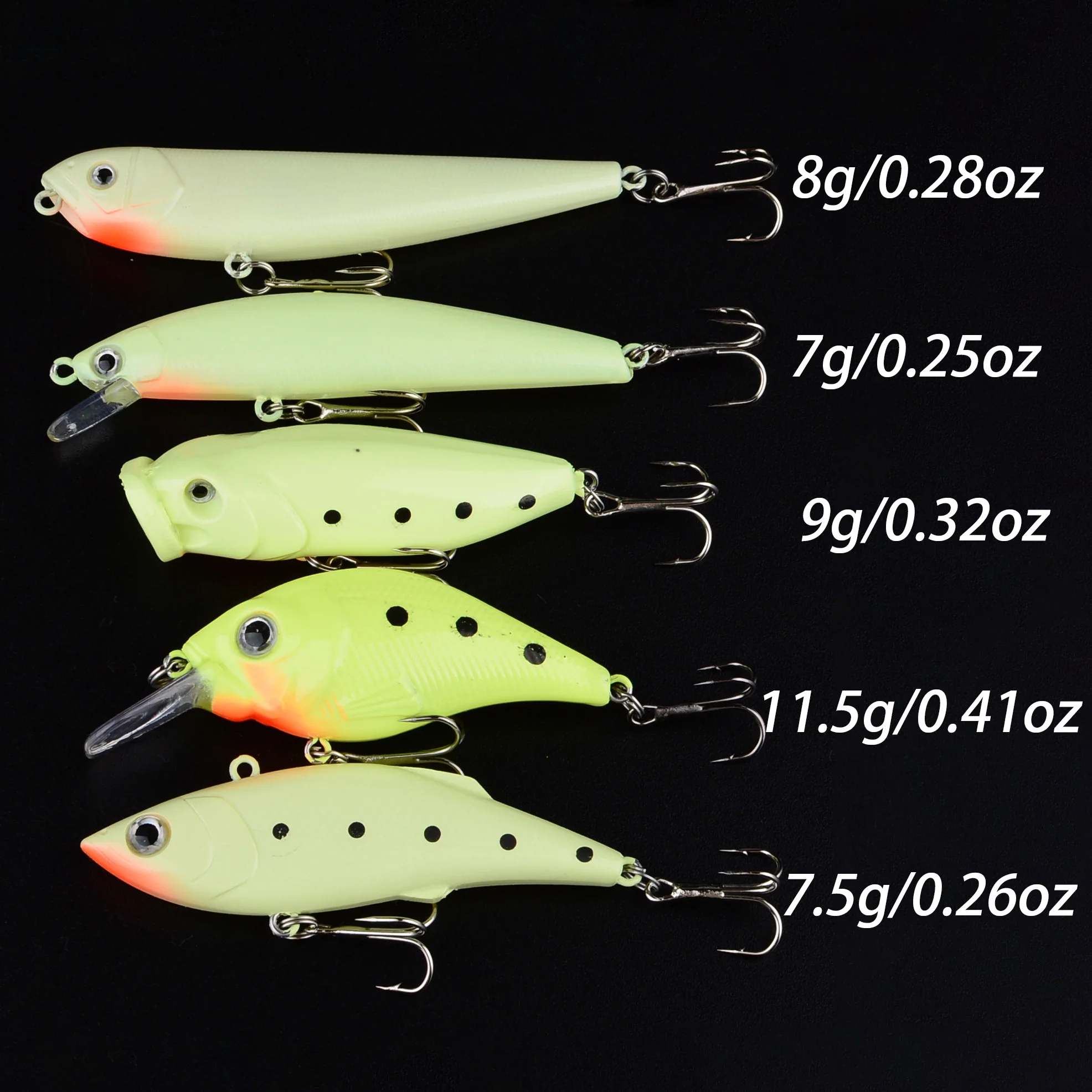 Señuelos lubina crankbait wobblers minnow realistas - imagen 4