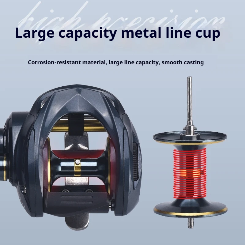 Carrete baitcasting Lizard anticorrosión bobina profunda freno magnético - imagen 4