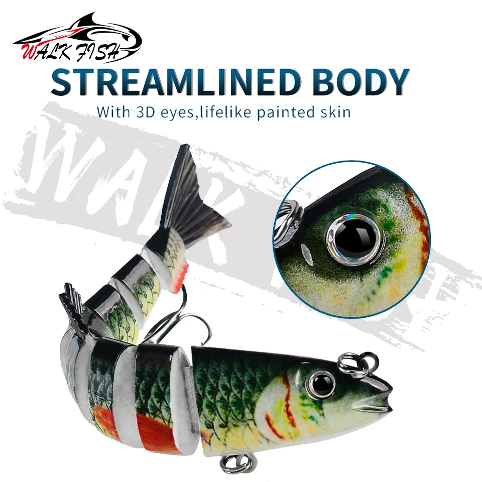 Variación de colores del señuelo WALK FISH