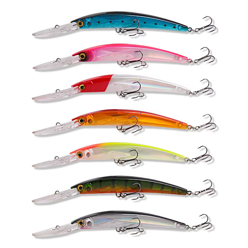 Swimbait flotante para lucio trolling – Imitación pececillos - imagen 2
