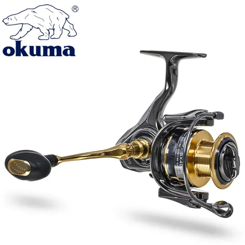 Okuma Baoxiong Carrete Giratorio para pesca en mar - resistente - imagen 4