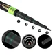 Caña de pescar FISHINGFANS de carbono ultraligera para carpa