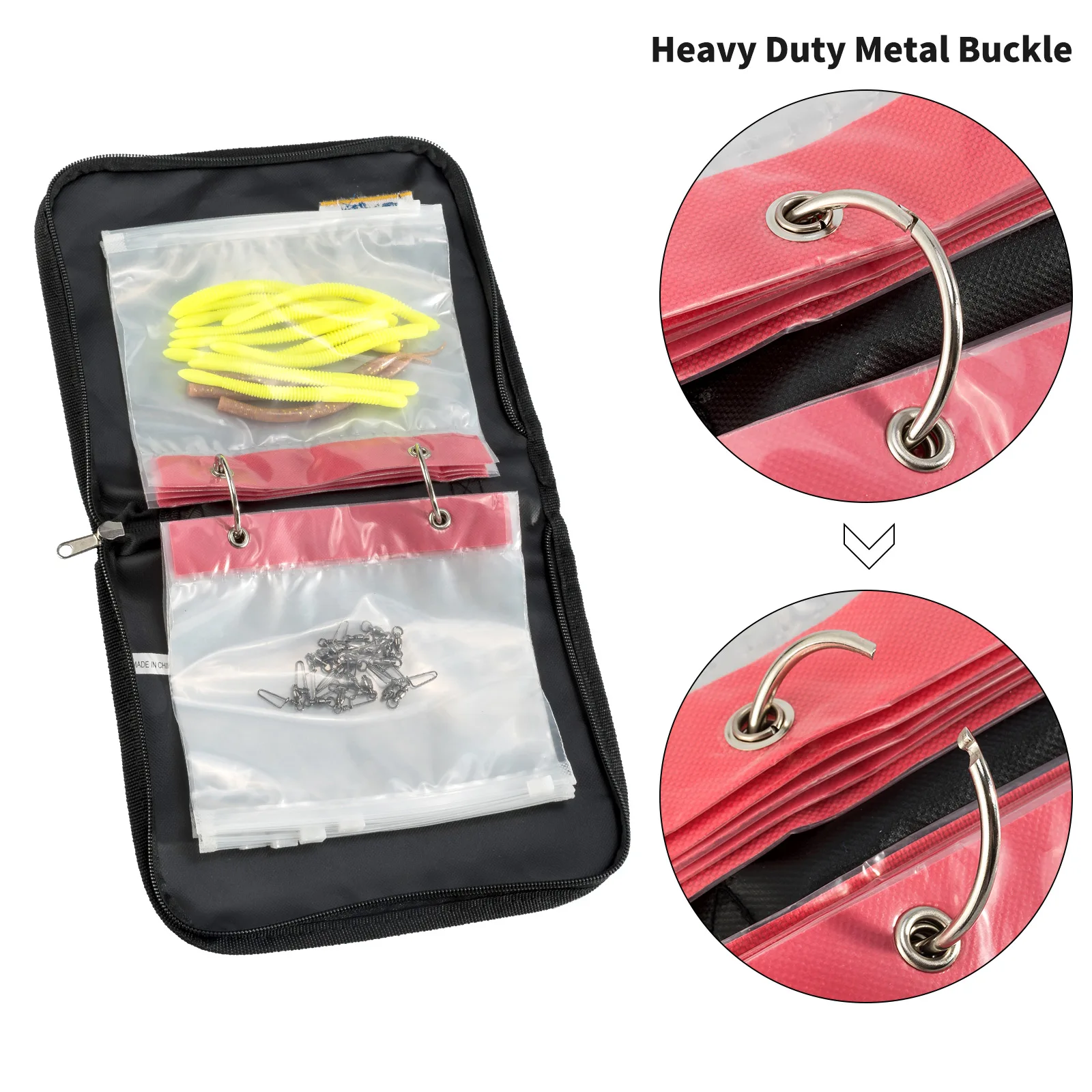 Bolsa pliable impermeable para aparejos de pesca y cebo suave - imagen 4