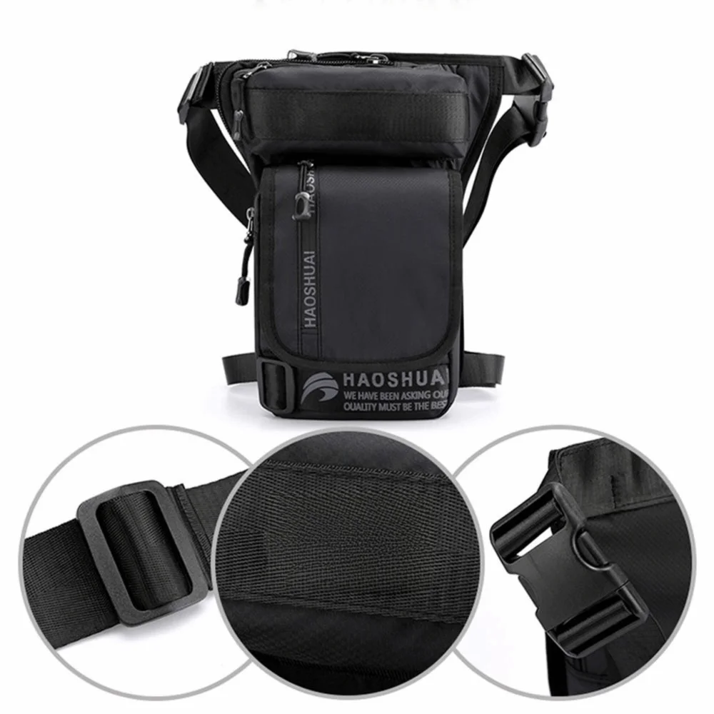 Riñonera impermeable para pierna de nylon – Bolsa de muslo - imagen 2