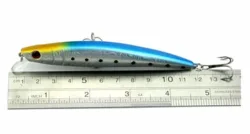 Señuelo Minnow duro con anzuelos triples para lubina y lucio