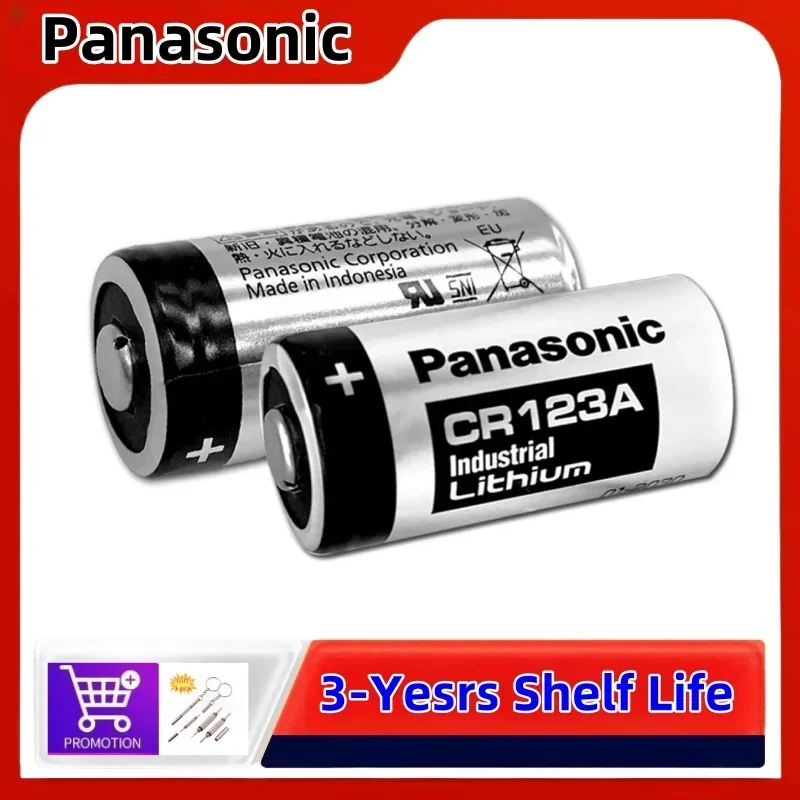 Batería litio CR123A Panasonic para cámaras Arlo - imagen 4