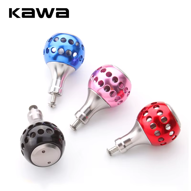 KAWA Perillas de Mango para Carrete - Diseño en metal mecanizado