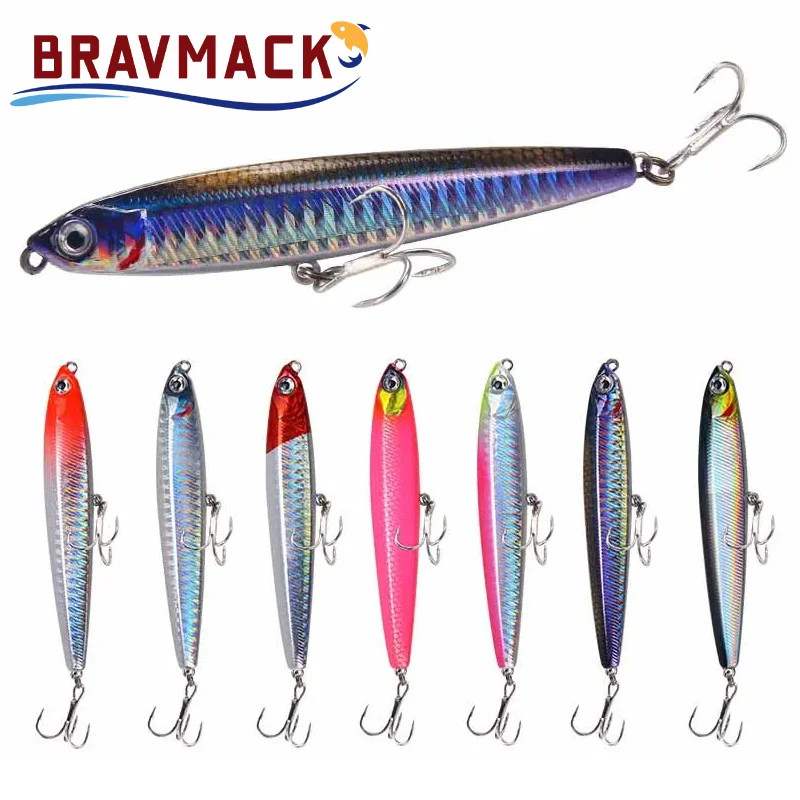 Set de 4 señuelos de pesca sumergibles con anzuelo antirrobo