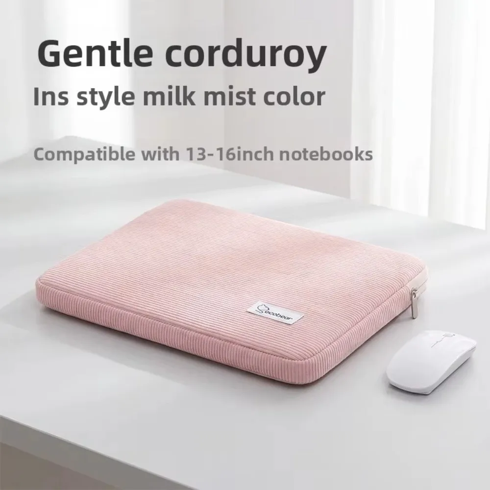 Funda acolchada a prueba de golpes para portátil con cremallera - imagen 3