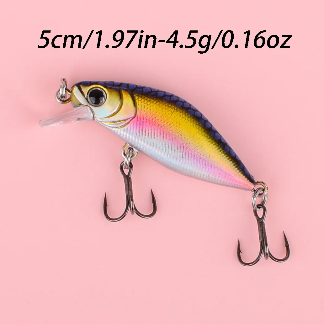 Micro Minnow Wobbler hundidor de lanzamiento largo para trucha y lubina - imagen 2