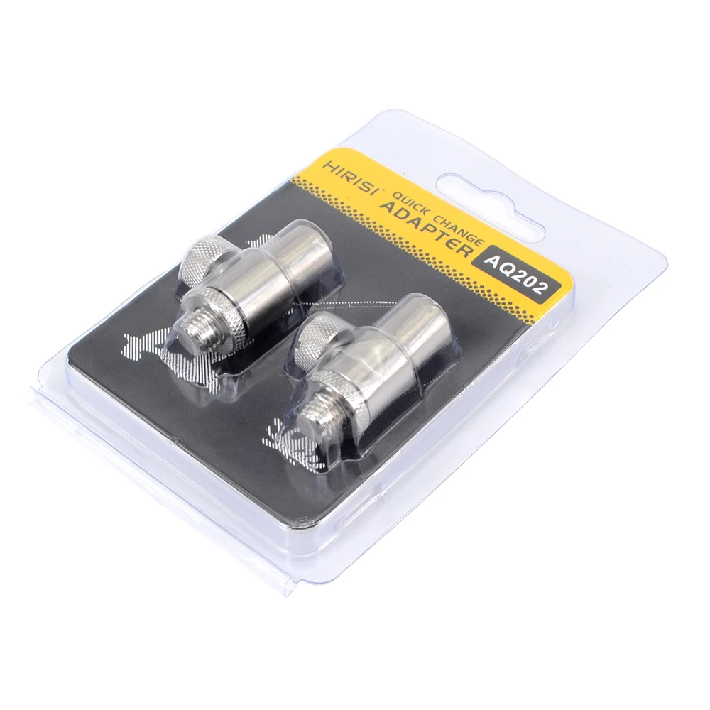 Conector de cambio rápido de aluminio Hirisi para pesca de carpa - imagen 5