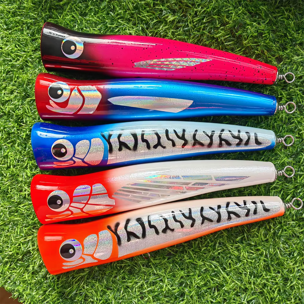 MUKUN Big Game Popper GT – Señuelo topwater 200mm 100g para mar pesado