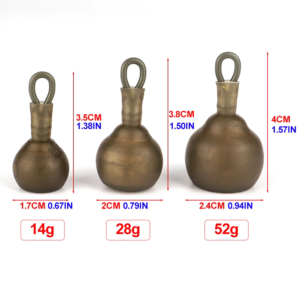 Clips de retención de plomos Hirisi para carpas – accesorios - imagen 3