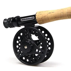 Carrete de pesca con mosca ultraligero FREE FISHER CNC de aluminio