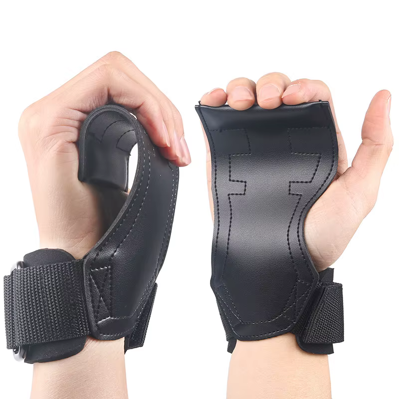 Guantes gimnasio con protectores muñecas y cinturón de soporte - imagen 2