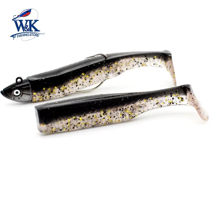 Kit Lubina: Jig Head 28g + Vinilo Cola de Paleta M120 Curricán - imagen 4