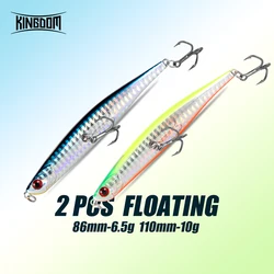 Señuelos tipo lápiz para lubina – Superficie flotantes Swimbait