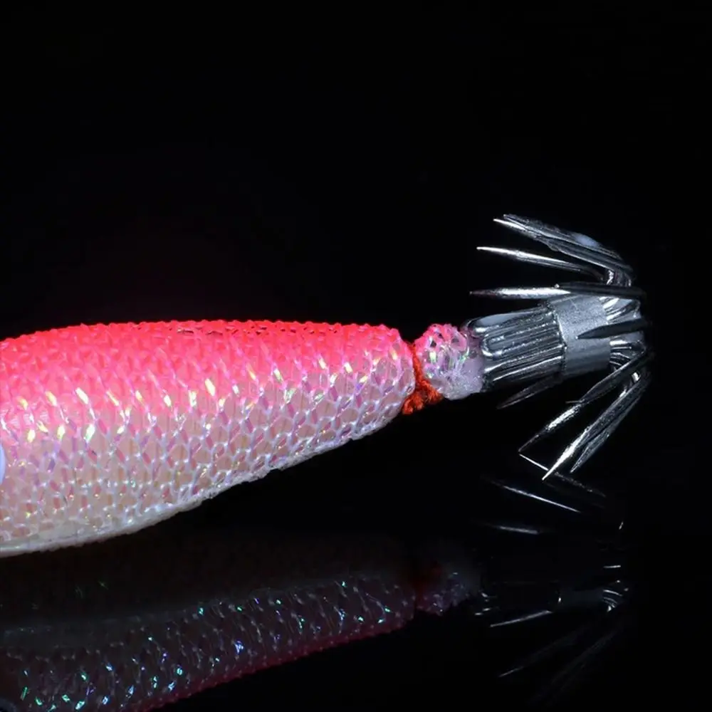 Cebo Jigging Luminoso Calamar Gancho Acero Inoxidable Sepia Pulpo - imagen 5
