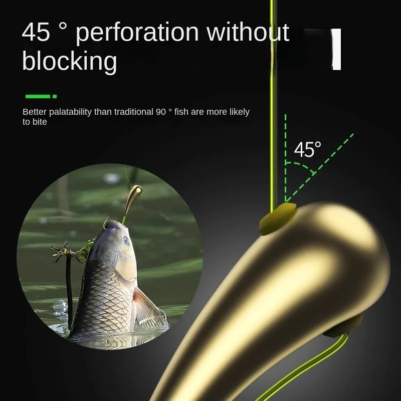 Anzuelos con sedal flotante LINNHUE – Cabeza de cobre para pesca - imagen 5
