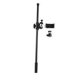 Soporte giratorio para caña de pescar – Brazo ajustable con clip 3/8