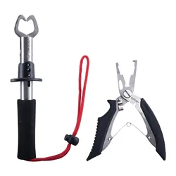 Goture Pinza de pesca de acero inoxidable y alicates – Labios corrosión