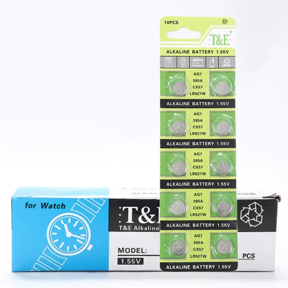 Pila de botón AG7 compatible con relojes y mandos - imagen 4