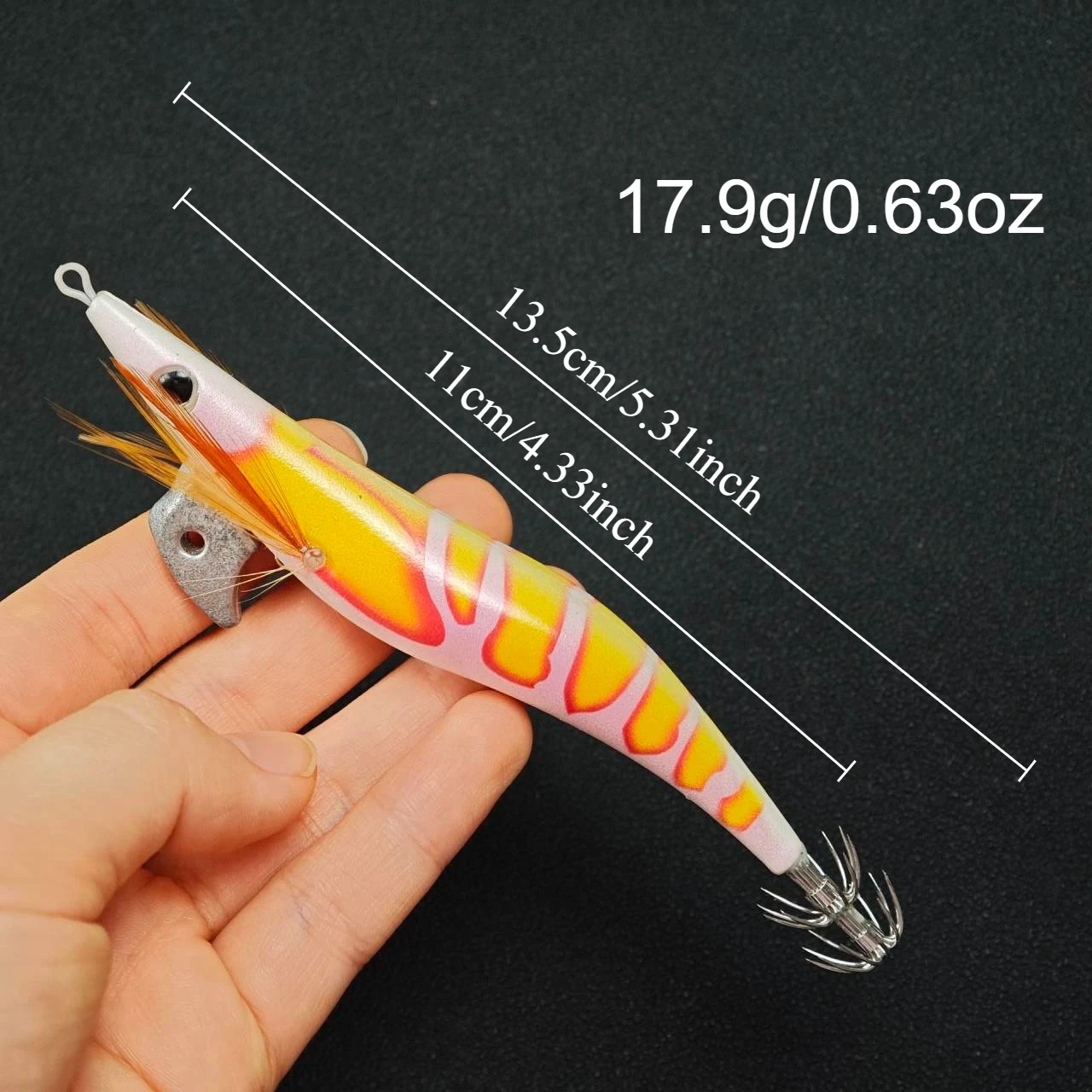 Señuelo Egi luminoso para jigging de calamar: hundimiento lento - imagen 4