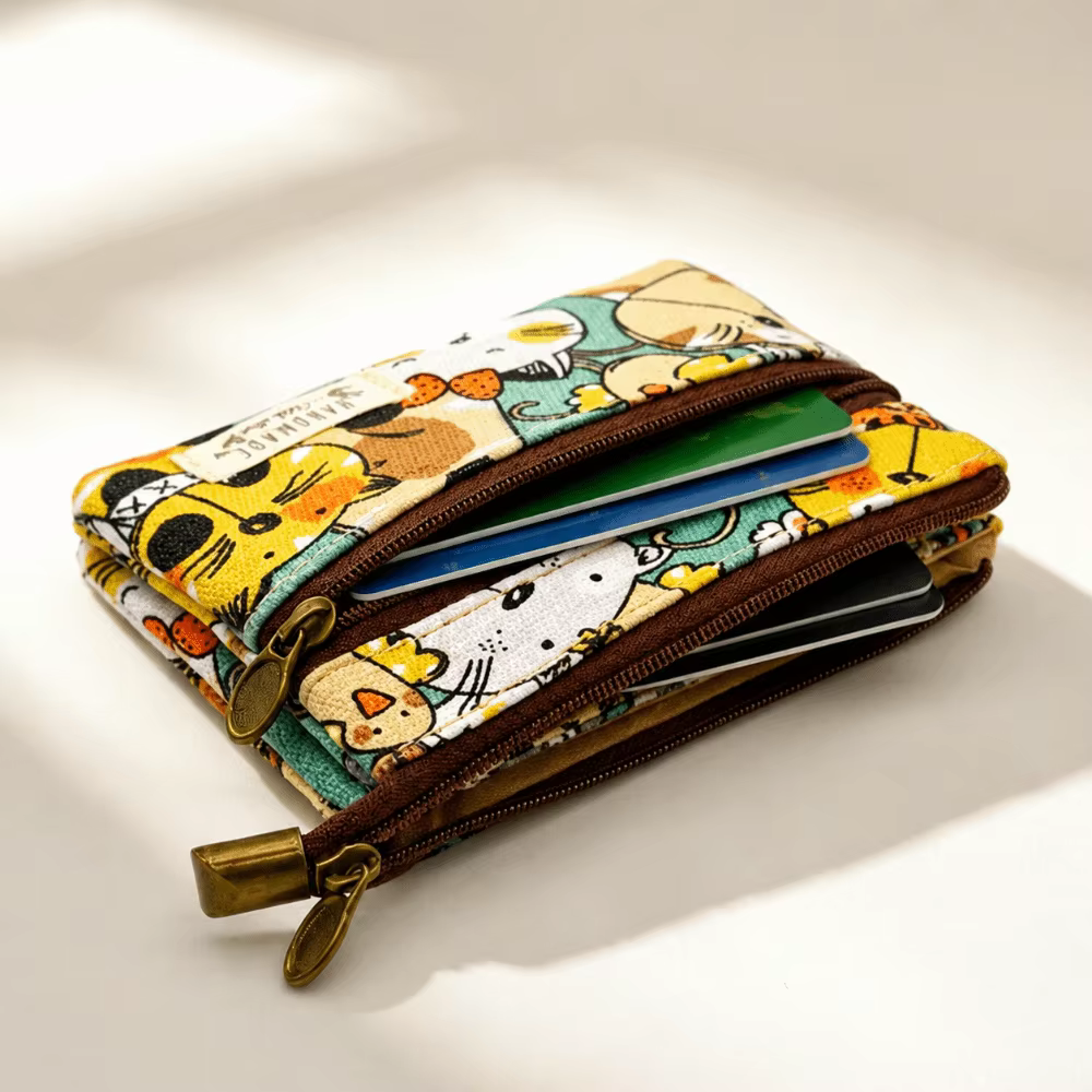 Monedero Impermeable con Estampado Dibujos Animados para Tarjetas y Mujer - imagen 3