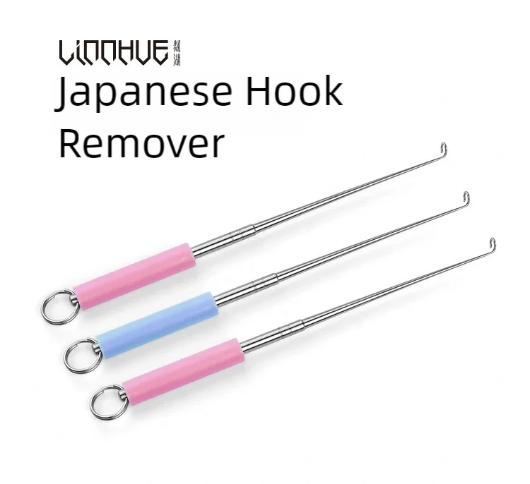 Extractor de anzuelos de pesca LINNHUE de acero inoxidable