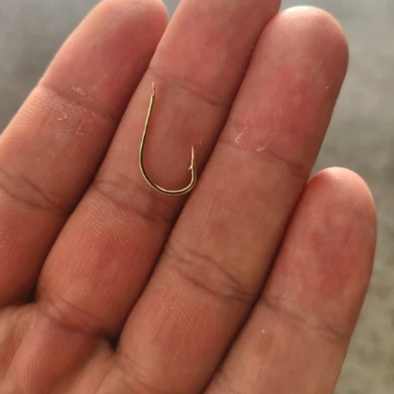 Anzuelo de pesca Jinhaixi vástago delgado con púas para agua dulce - imagen 3