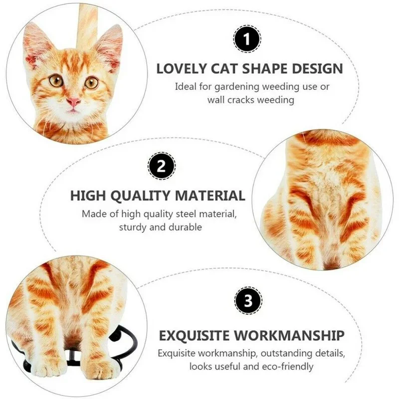 Portarrollos con forma de gato para baño – Soporte papel higiénico - imagen 3