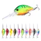 Long Lip Minnow 12,5 cm wobbler 3D artificial – Impresión 3D para pesca - imagen 3