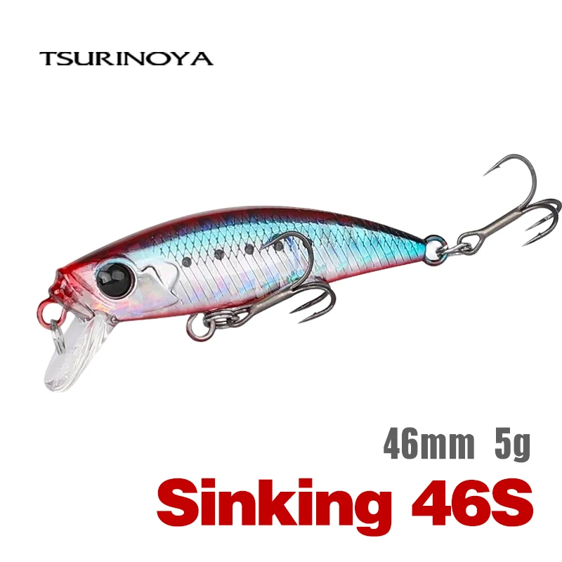 Tsurinoya 46S Jerkbait Minnow – Señuelo hundido para trucha - imagen 5