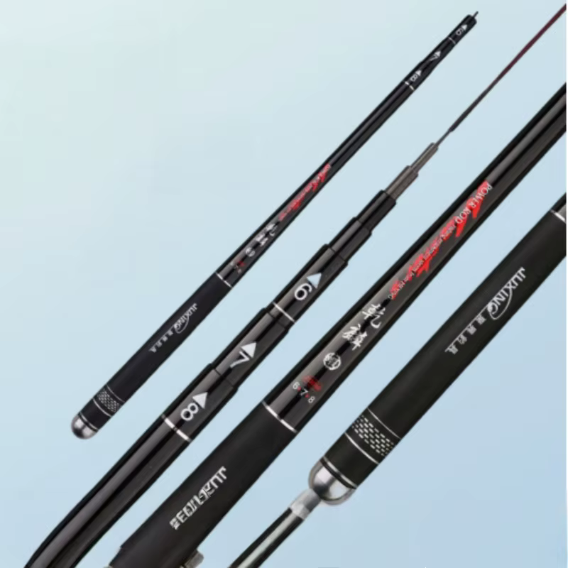 Mini caña ultraligera 40cm fibra de carbono – Compacta para pesca de mano - imagen 5