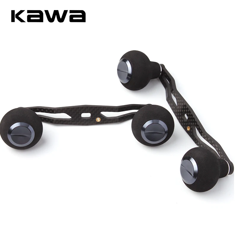 Manivela Fibra de Carbono Kawa 120mm con Perilla EVA - imagen 3