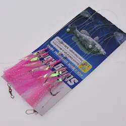 Mrlurion Sabiki multi‑brazos – Anzuelos para pesca en agua