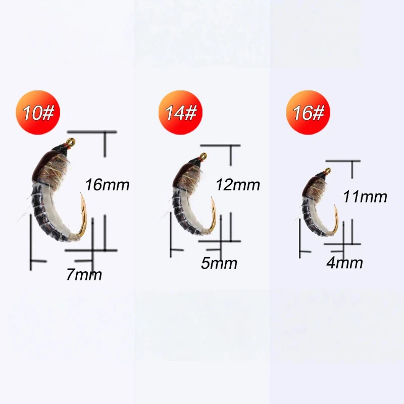 Estilo minnow e insecto para presentaciones finas