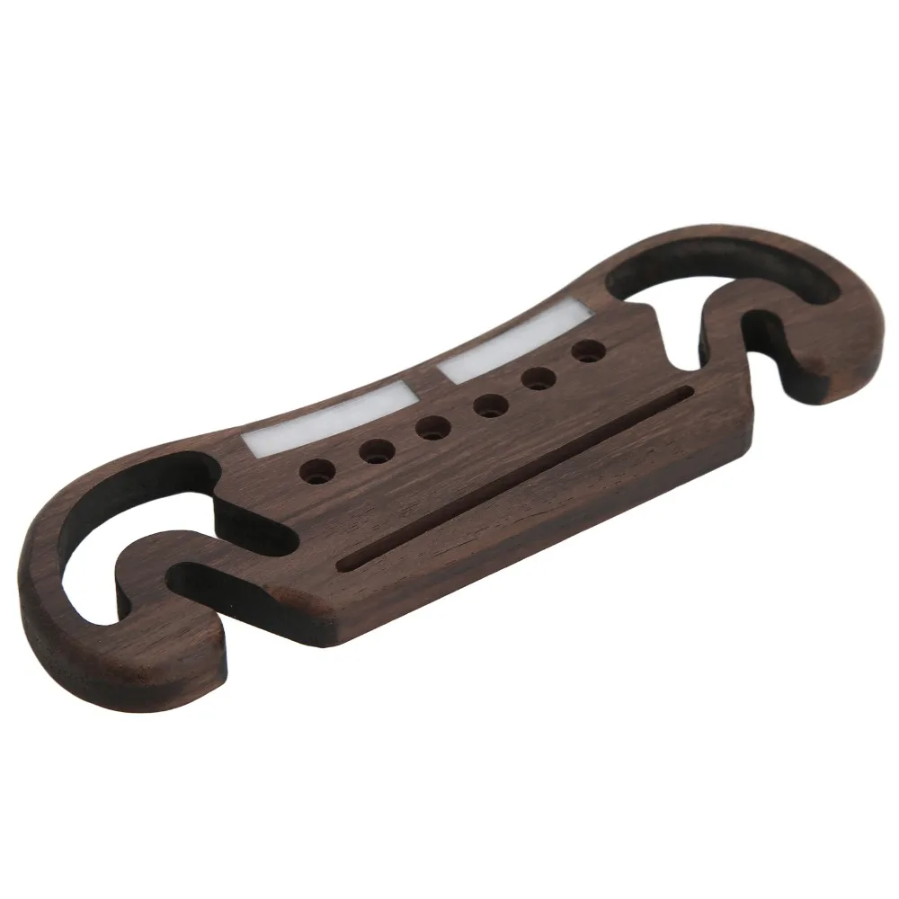 Puente de guitarra acústica palisandro de precisión – fácil montaje