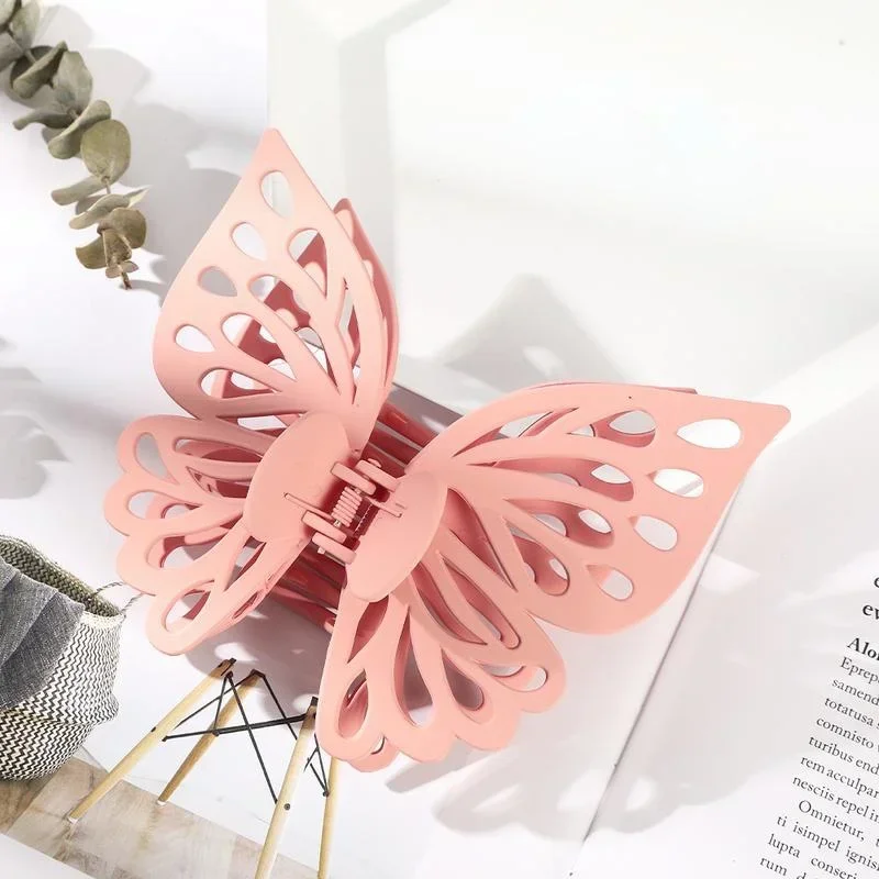 Horquilla mariposa hueca grande mujer – Moda verano fiesta niñas