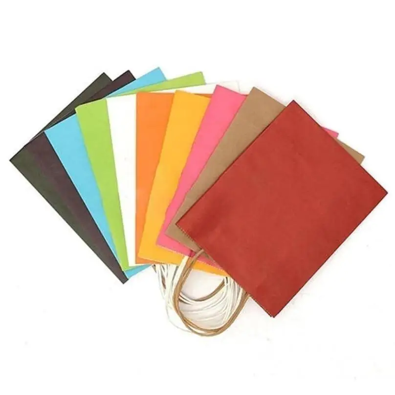 Bolsas de regalo papel kraft con asas para eventos y negocios - imagen 3