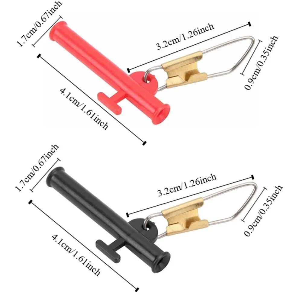 Deslizadores de plomo ABS con broche metálico para pesca marina - imagen 5