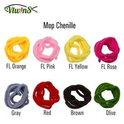 Vtwins Mopa UV para mosca y grubs de hilo con chenilla