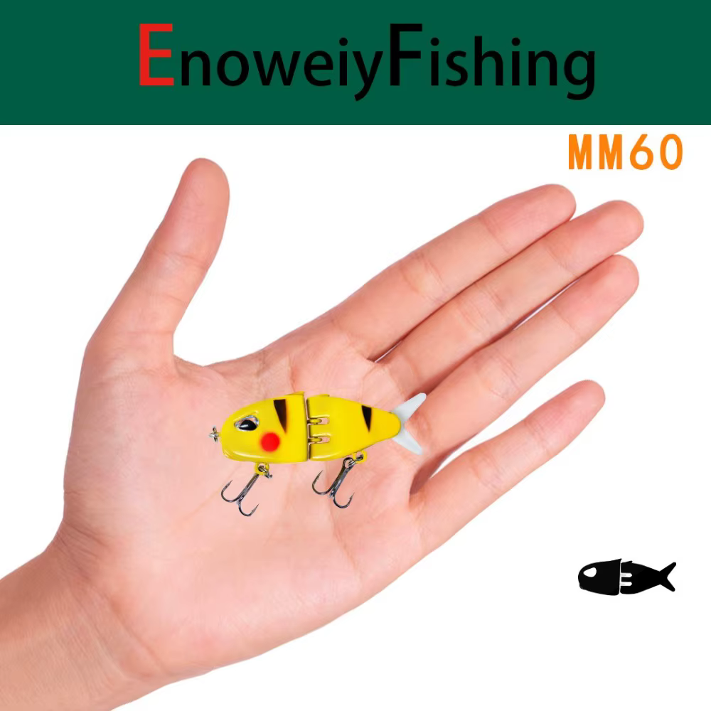 Crankbait Articulado para Buceo Profundo – Lubina - imagen 3