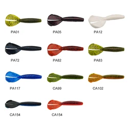 ESFISHING Vinilo Doble Cola 90mm – Cebo Cangrejo para Carpa